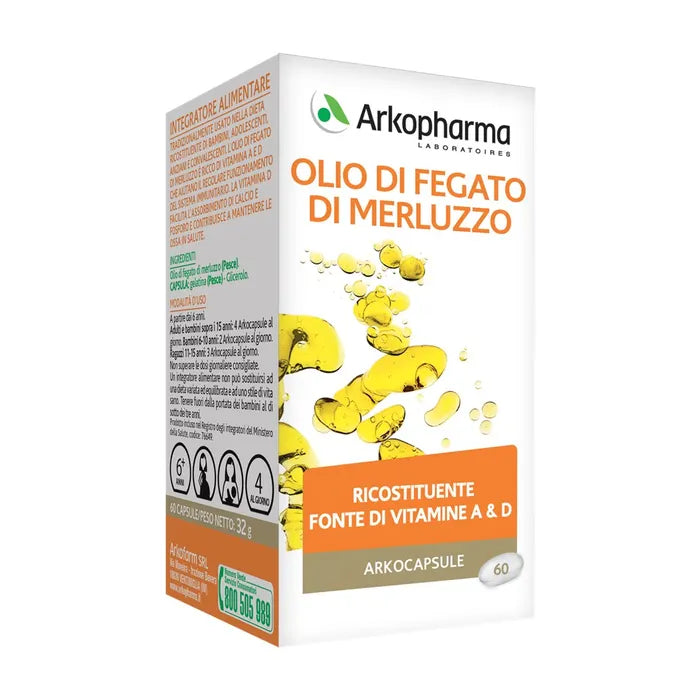 Olio di fegato di merluzzo