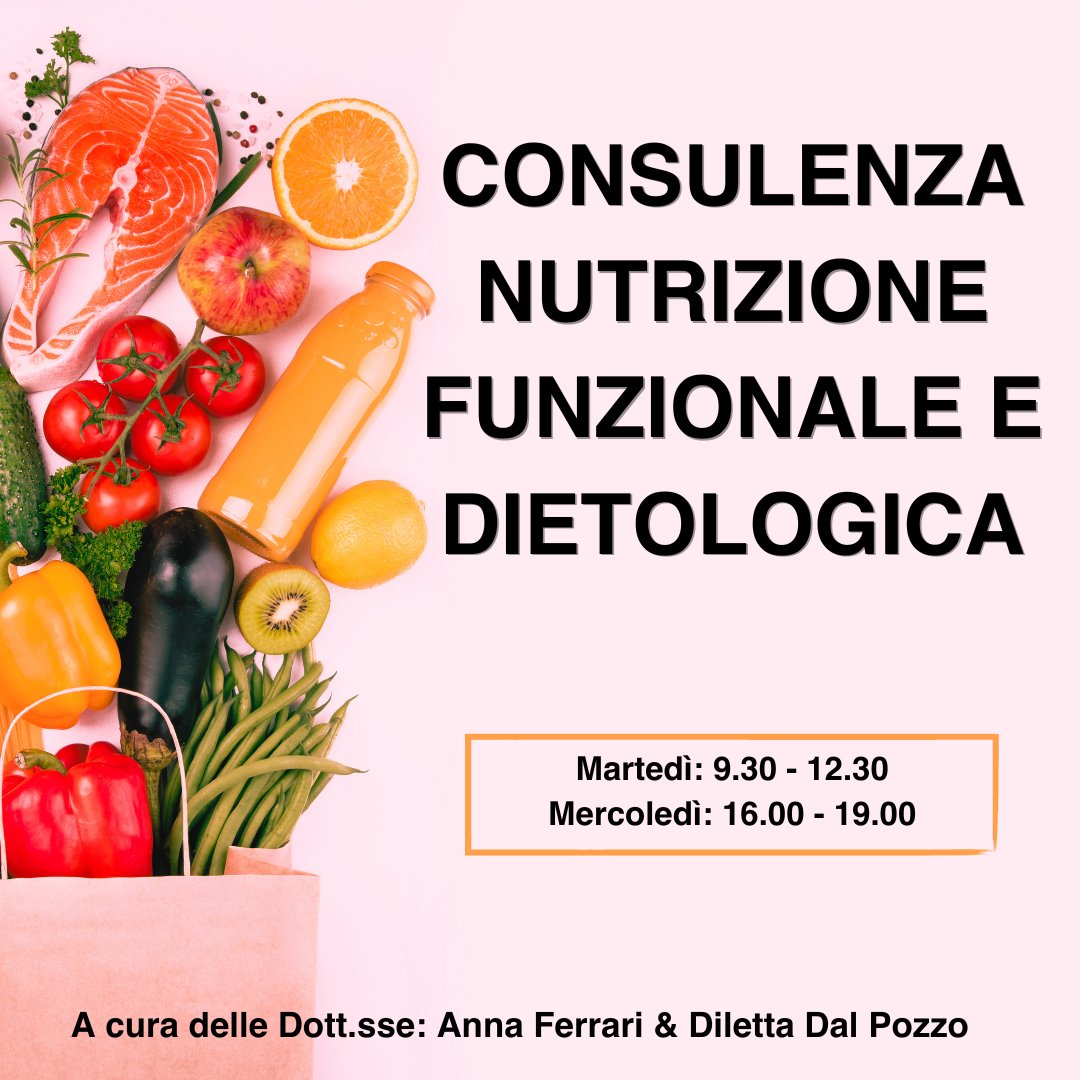 Consulenza Nutrizione Funzionale e Dietologica