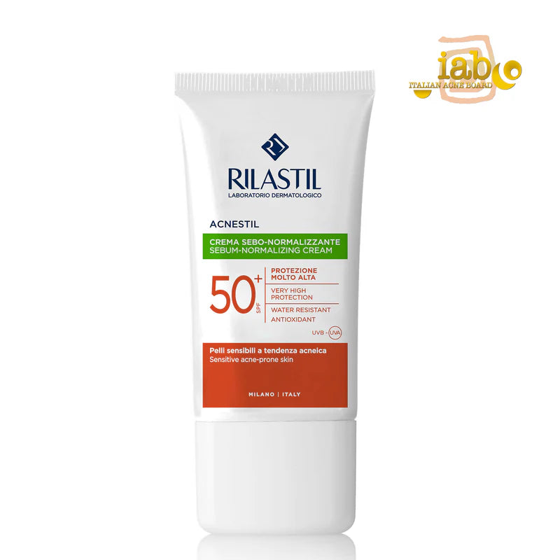 Rilastil acnestil crema solare 50+