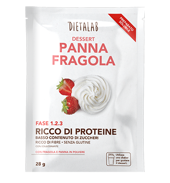 LDF Dietalab dessert panna fragola