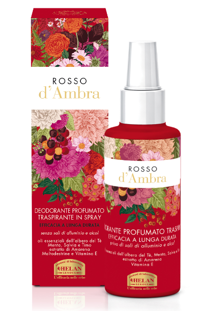 Helan Rosso d'ambra deodorante profumato