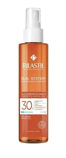 Rilastil Olio dermatologico Spf 30+