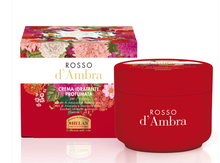 Helan Rosso d'ambra crema idratante profumata