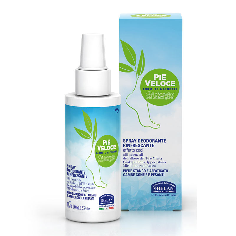Pie veloce spray deodorante rinfrescante