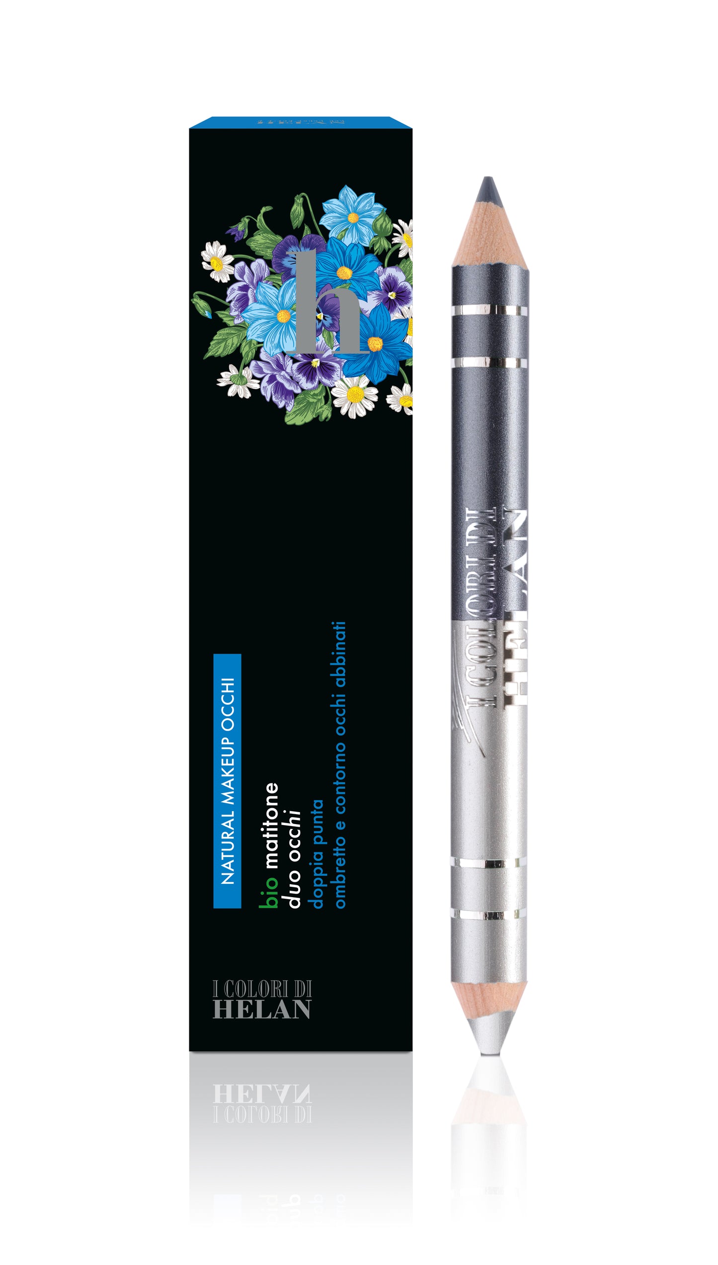 Helan bio matitone duo occhi opaline-grigio antracite