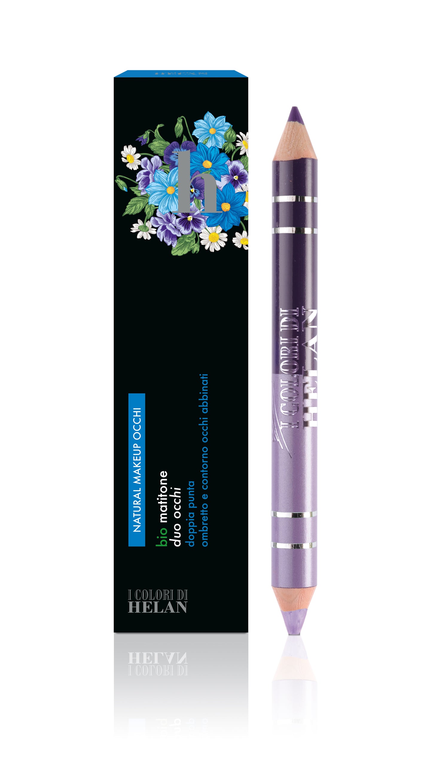Helan bio matitone duo occhi glicine-viola