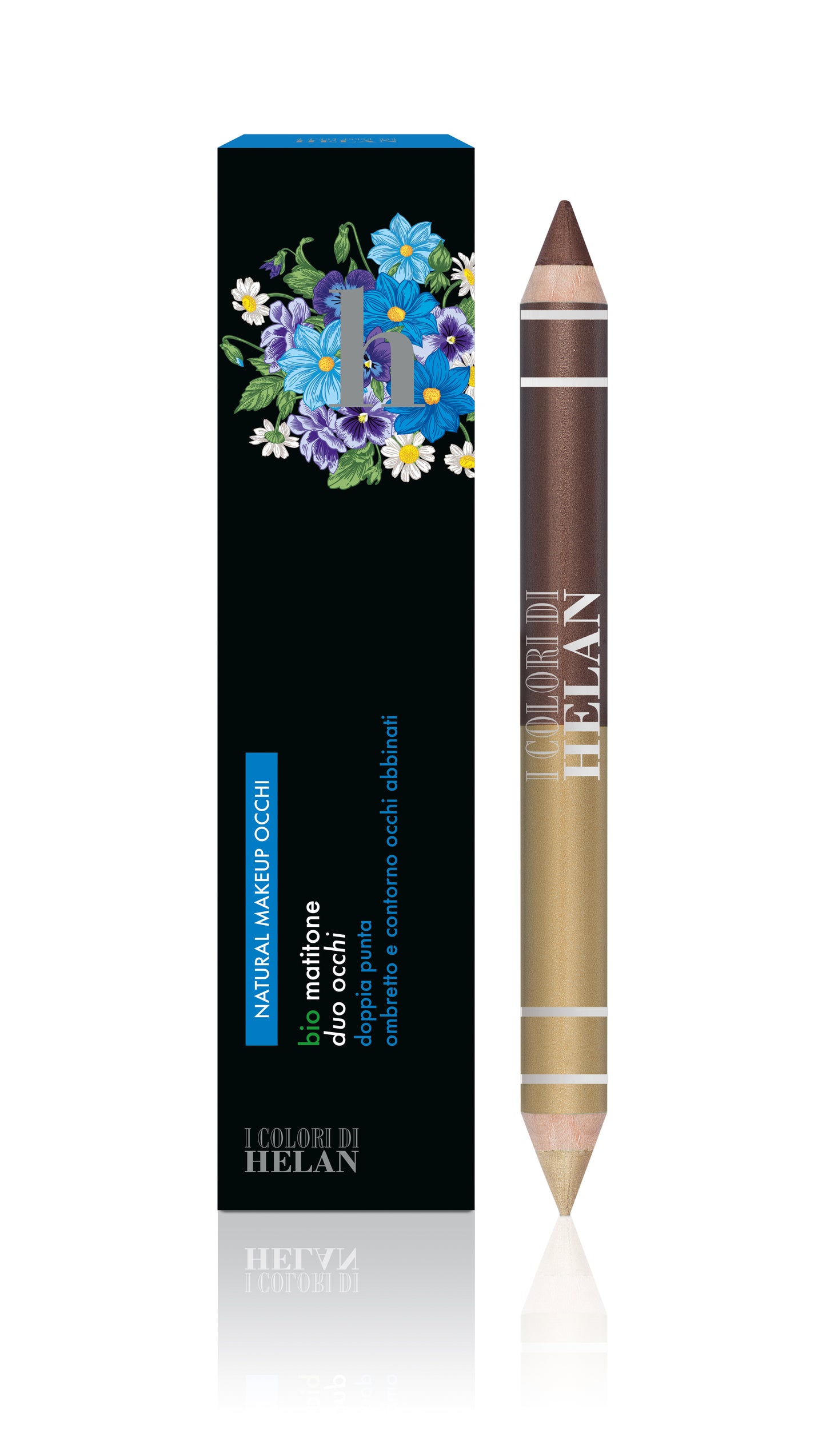 Helan bio matitone duo occhi oro-terra bruciata