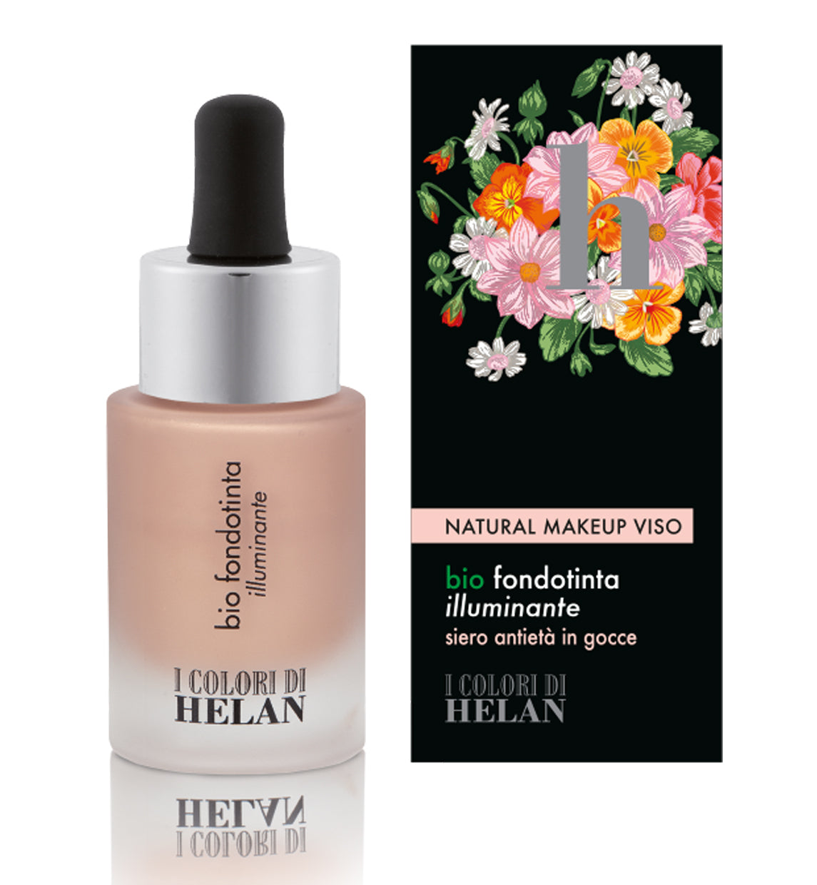 Helan bio fondotinta illuminante medium