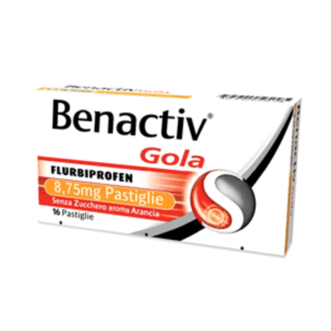 Benactiv Gola Senza zucchero arancia
