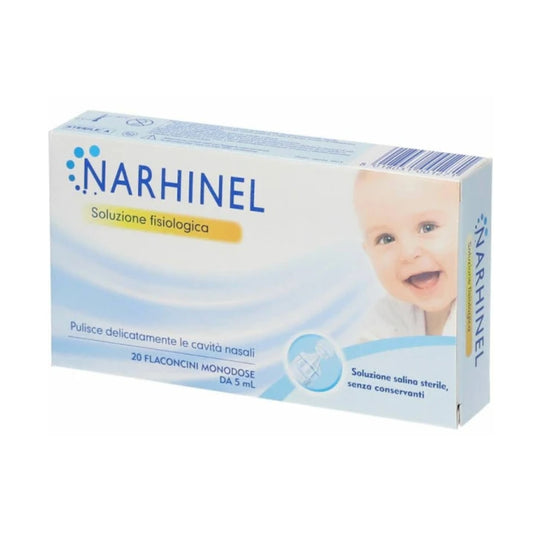 Narhinel soluzione fisiologica 20 flaconcini