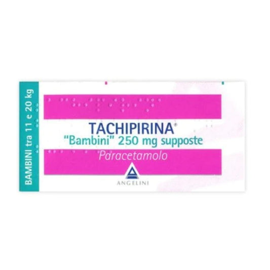 Tachipirina 250 mg supposte
