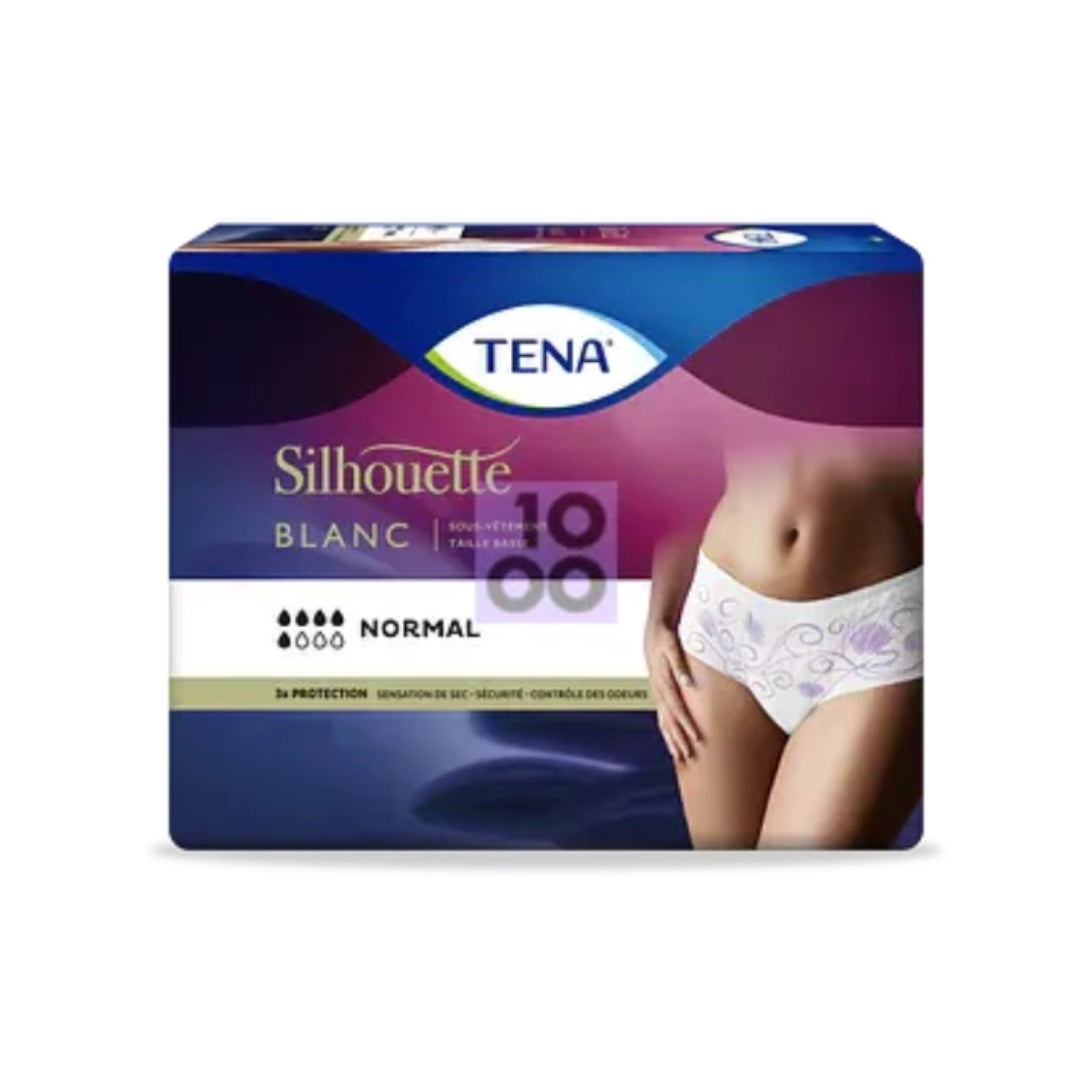 Tena Silhouette Blanc L