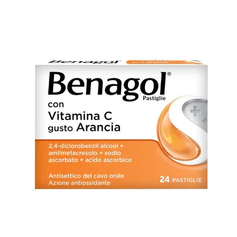 Benagol arancia e vitamina C