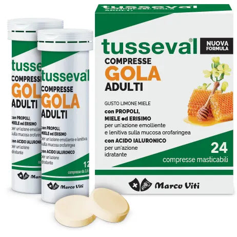 Tusseval gola compresse