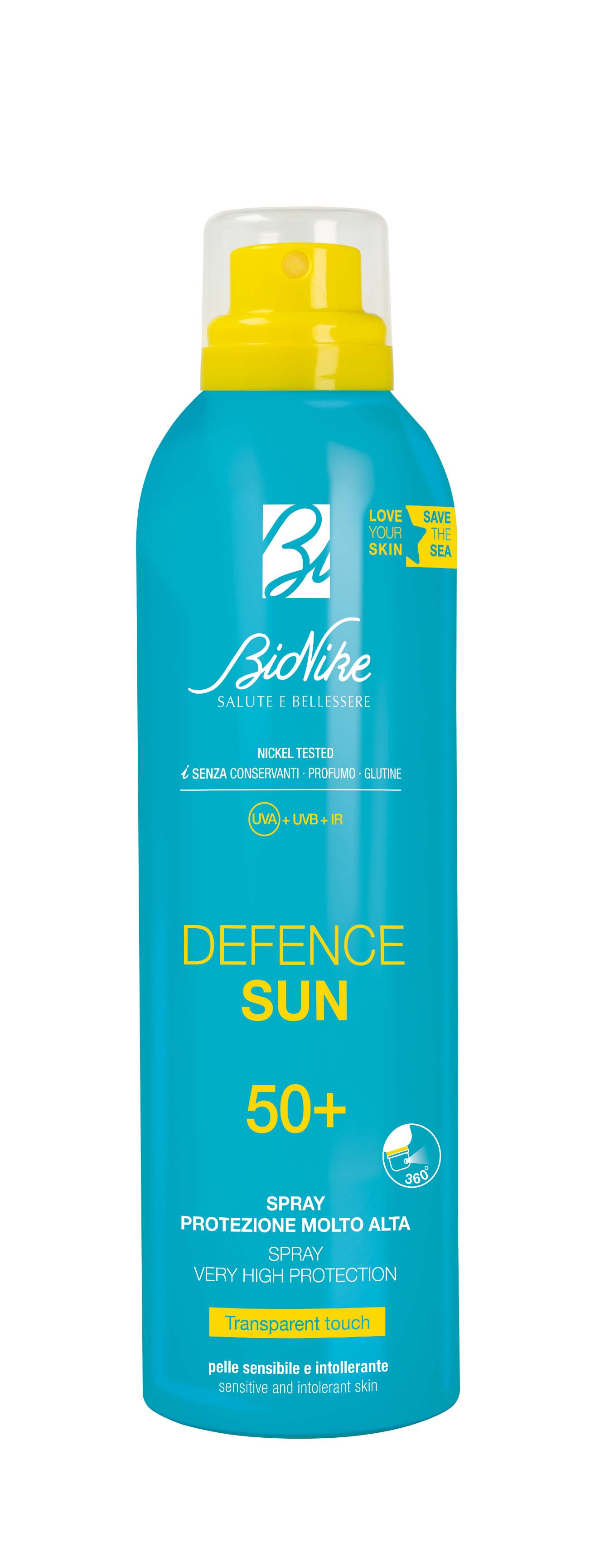 Bionike Defence Sun spray 50+