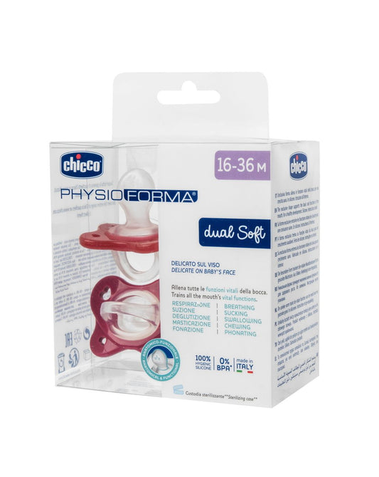Chicco succhietti air lumi silicone 16-36 mesi