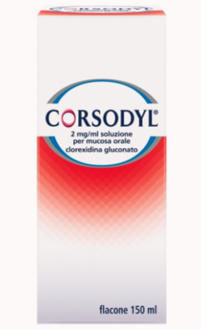 Corsodyl soluzione per mucosa orale
