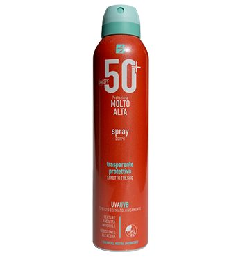 LDF Spray corpo trasparente SPF 50+ 250ml