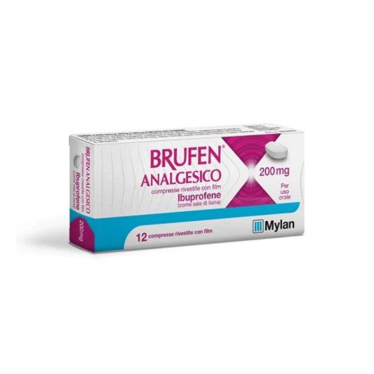 Brufen analgesico 200 mg 12 compresse