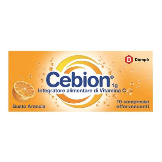 Cebion 1 g compresse effervescenti arancia