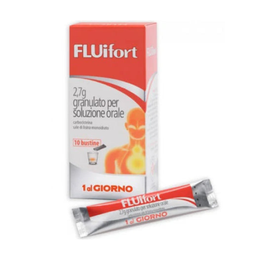 Fluifort Granulato per soluzione orale 10 bustine