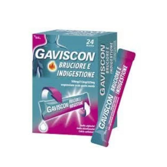 Gaviscon Bruciore e indigestione 24 bustine