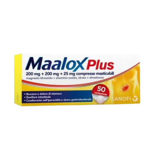 Maalox Plus 50 compresse