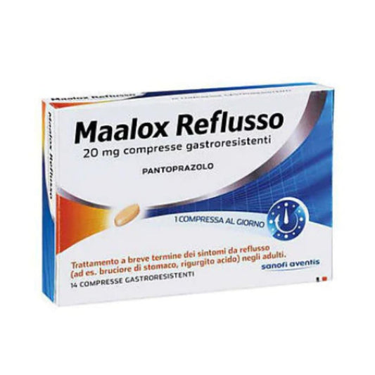 Maalox reflusso 14 compresse
