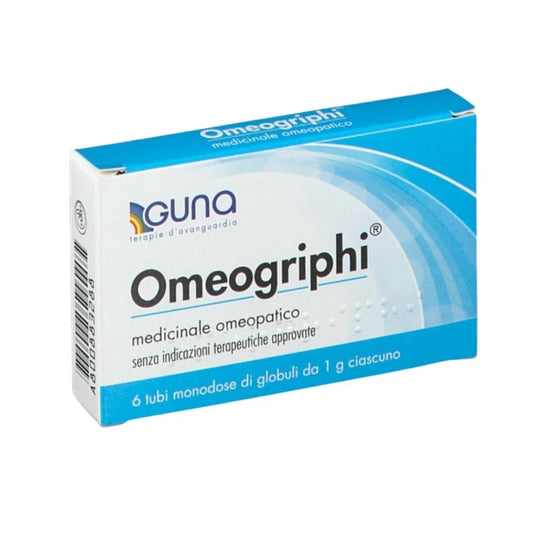 Omeogriphi 6 Tubi dose granuli