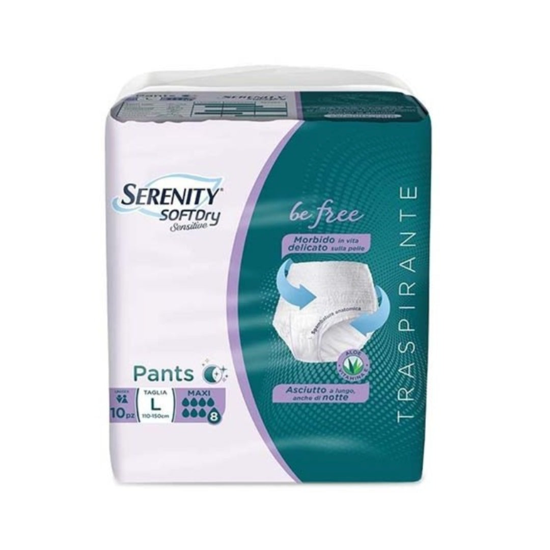 Serenity Pants soft dry Maxi taglia L 10 pezzi