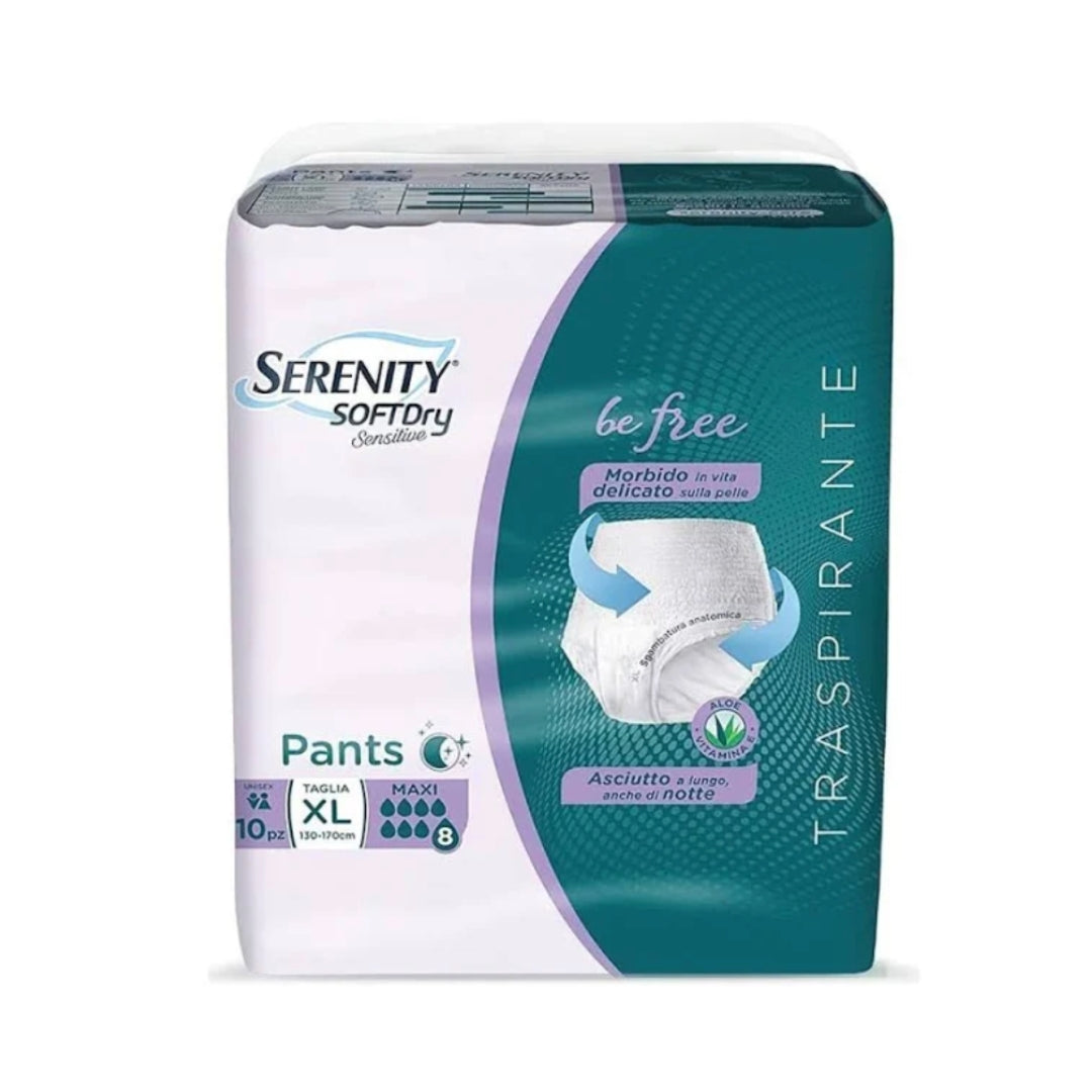Serenity Pants soft dry Maxi taglia M 10 pezzi