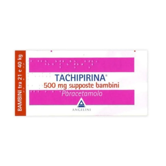 Tachipirina 500 mg supposte