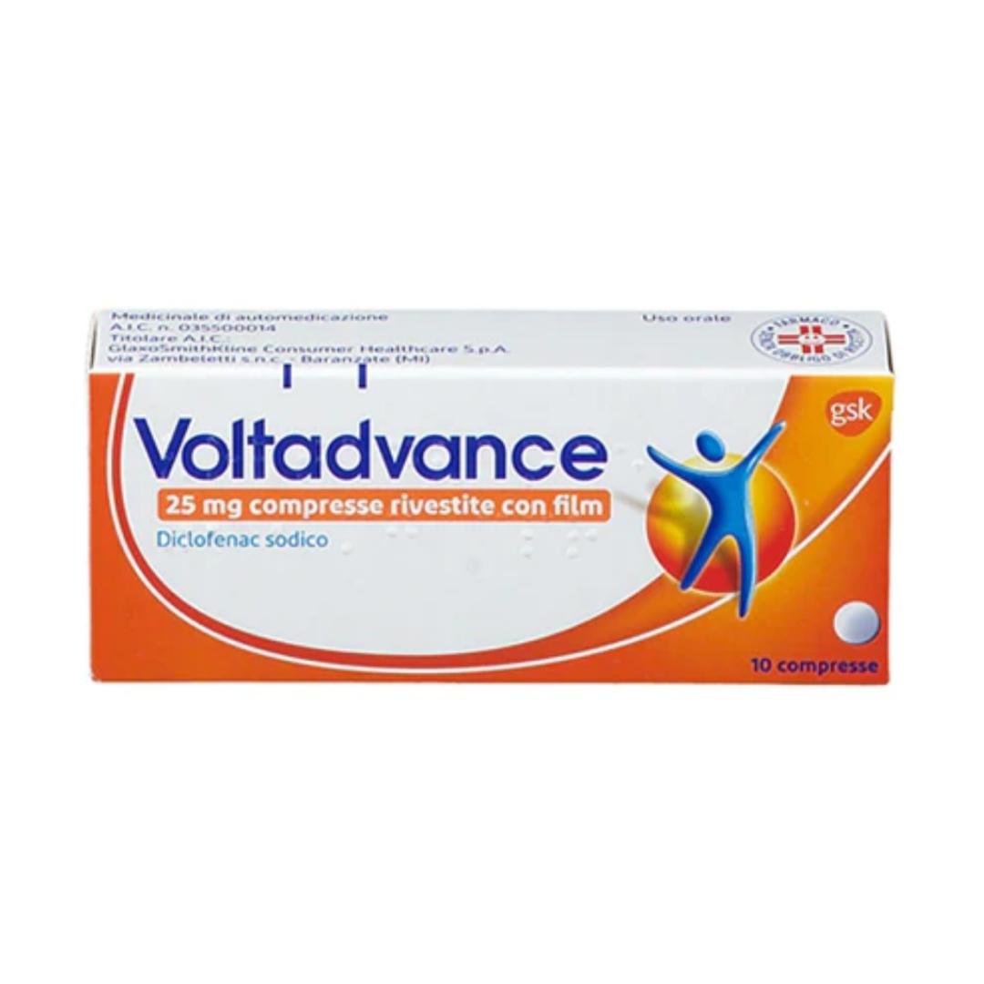 Voltadvance 25 mg 10 compresse