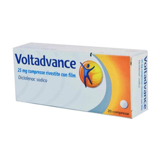 Voltadvance 25 mg 20 compresse
