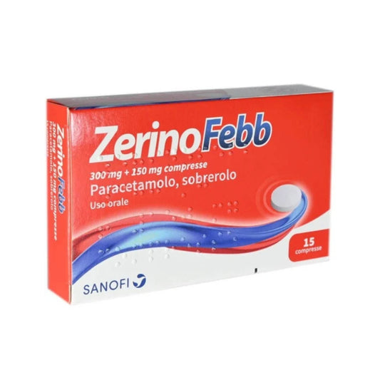 ZerinoFebb 300+150 mg 15 compresse
