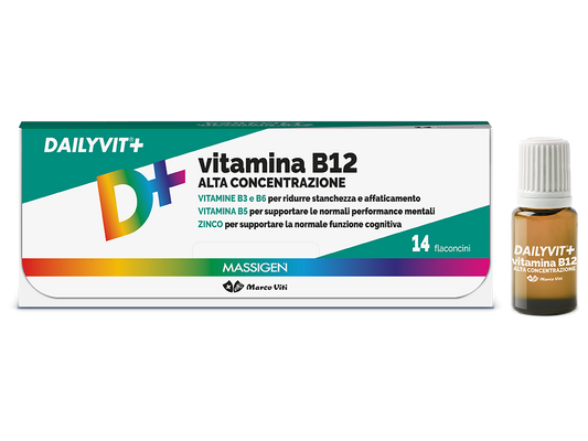 Massigen Dailyvit+ vitamina B12 flaconcini